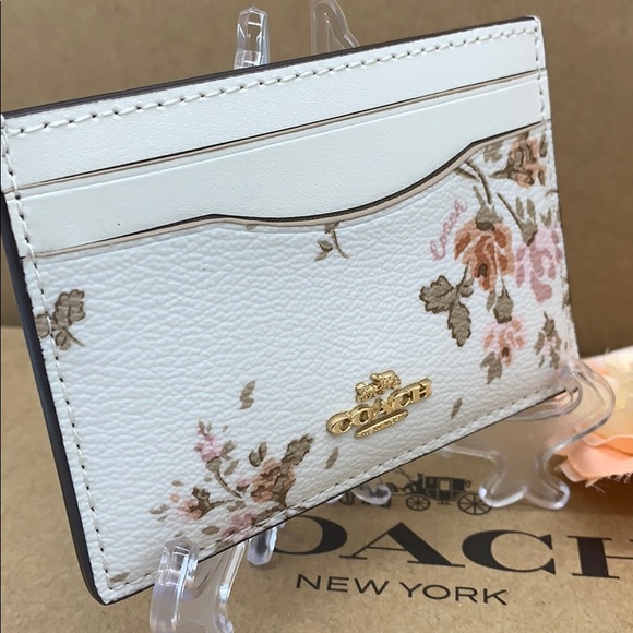 COACH Card Case imitation gold/chalk multi - Picture 3 of 16